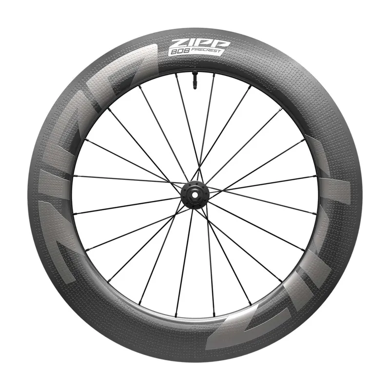 Zipp 808 Firecrest Carbon Tubeless Disc Center Locking 700c Front Wheel