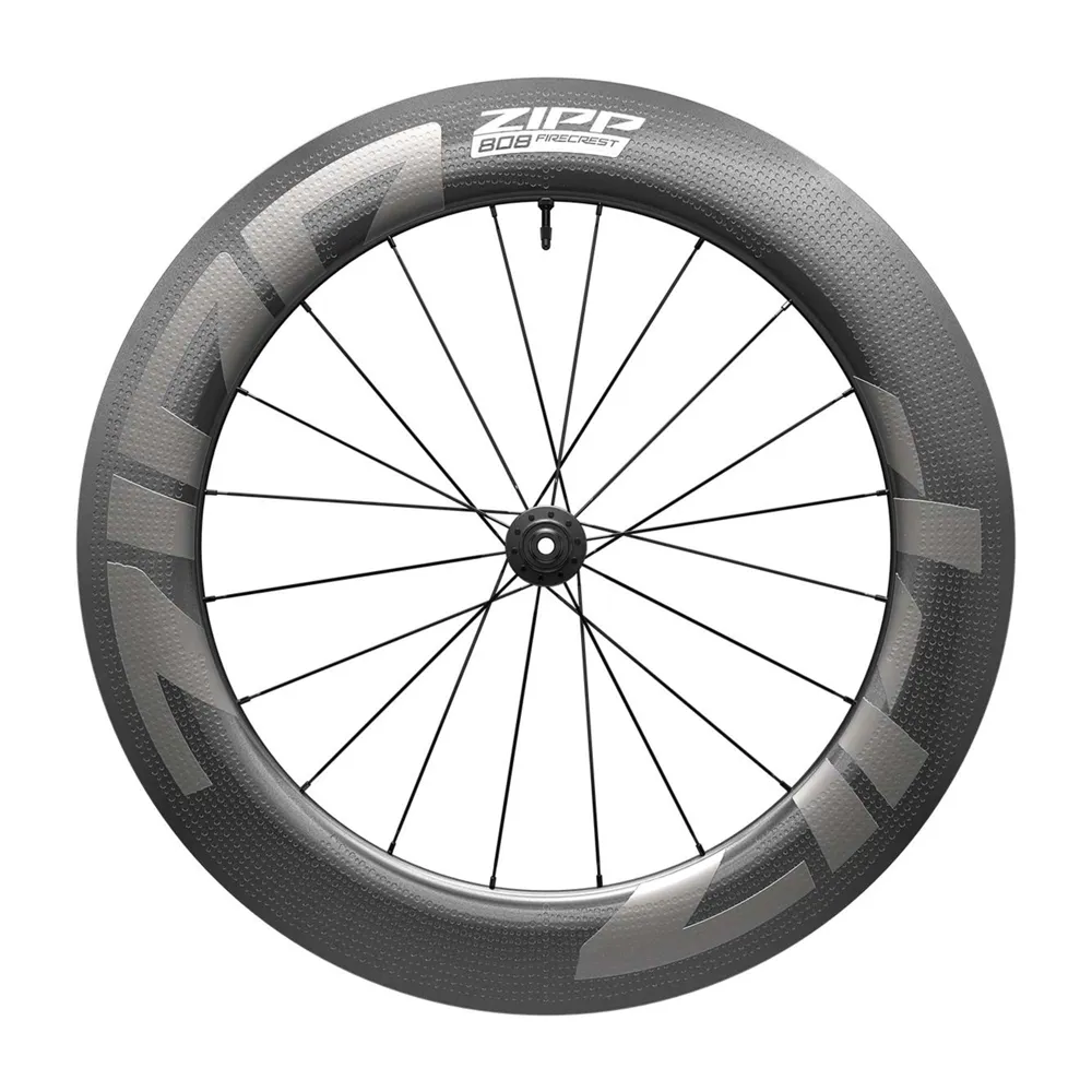 uPRISE Bikes Zipp 808 Firecrest Carbon Tubeless Disc Center Locking 700c Front Wheel | Price match, 365 day return s, 18-Month Warranty, Finance Available & Free UK Delivery