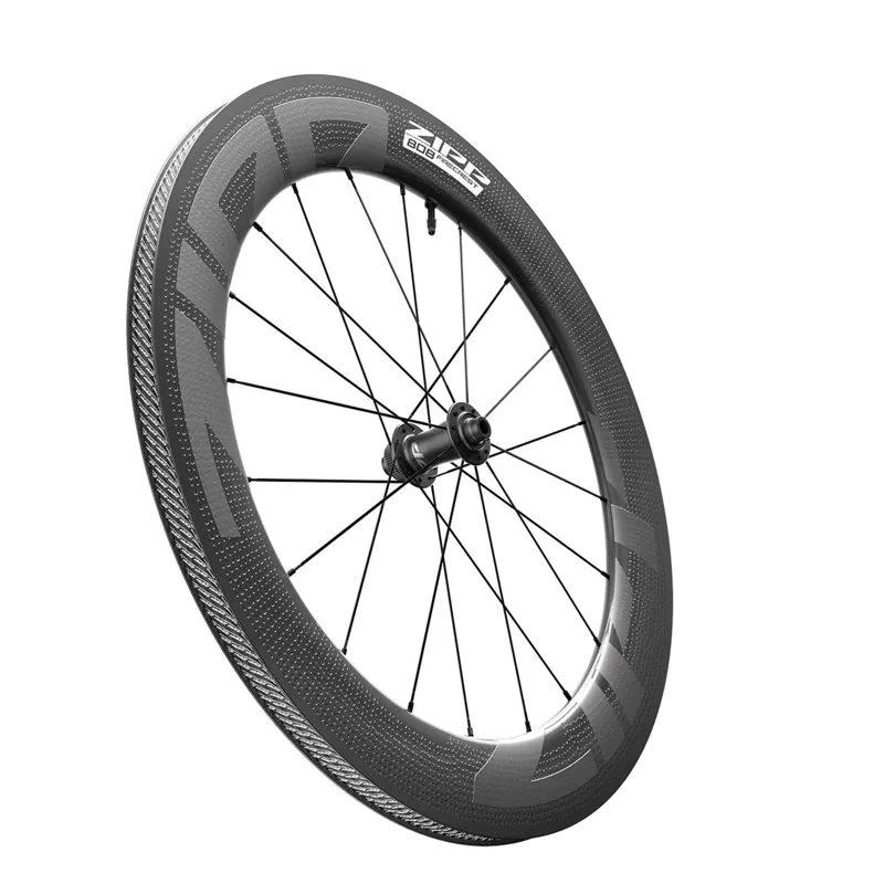 Zipp 808 Firecrest Carbon Tubeless Disc Center Locking 700c Front Wheel-1