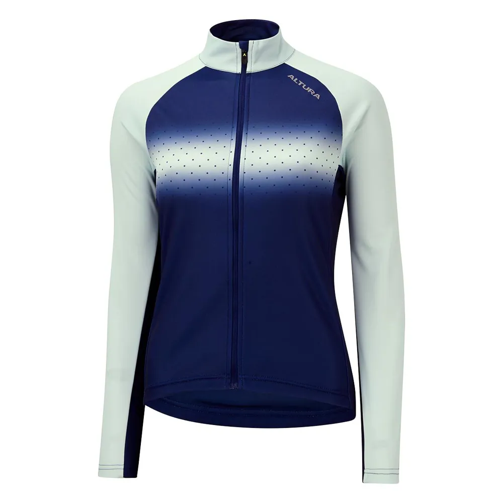 uPRISE Bikes Altura Airstream Women's Long Sleeve Jersey - Blue/Navy | Price match, 365 day return s, 18-Month Warranty, Finance Available & Free UK Delivery