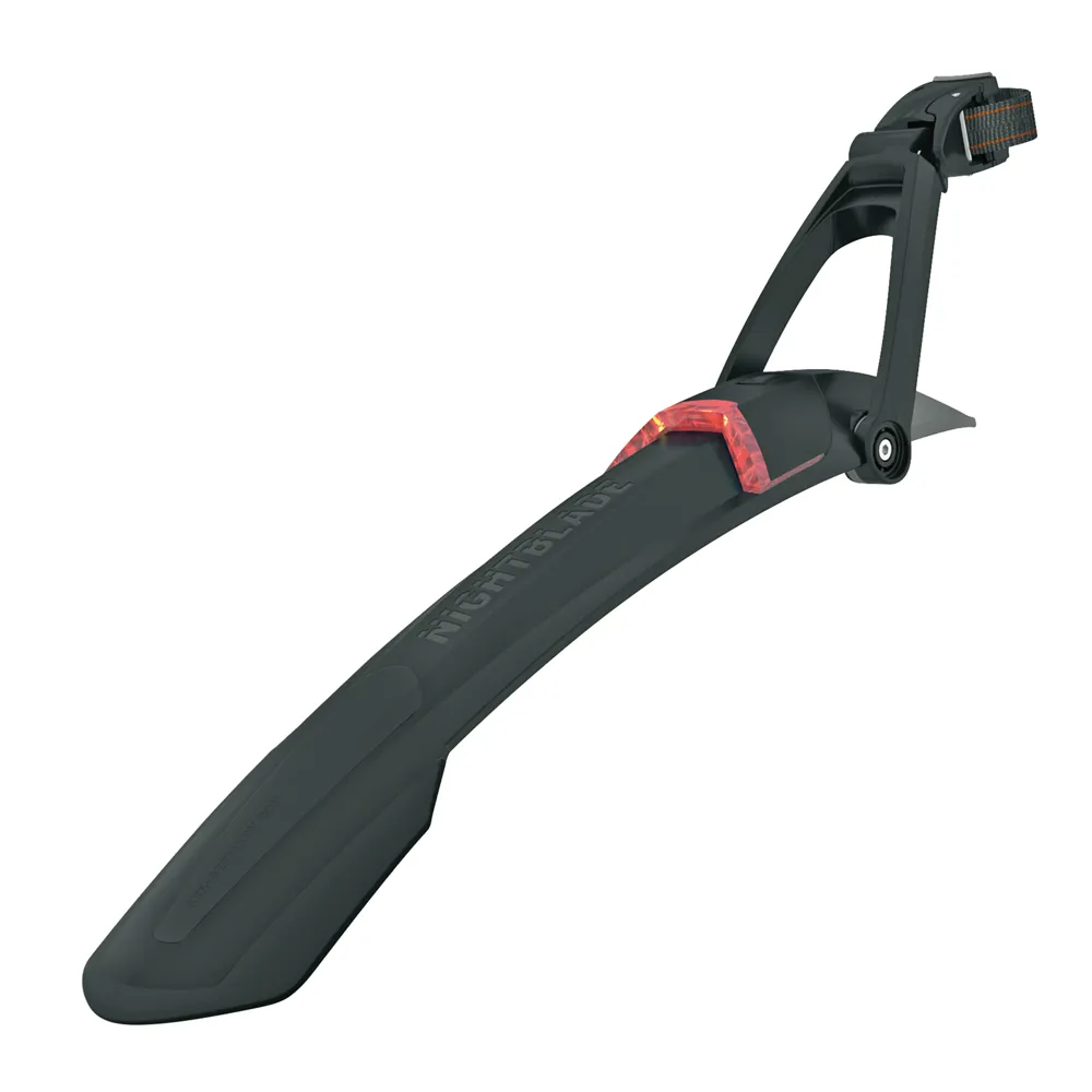 uPRISE Bikes SKS SkS Nightblade Rear Mudguard With Integrated Light - Black | Price match, 365 day return s, 18-Month Warranty, Finance Available & Free UK Delivery