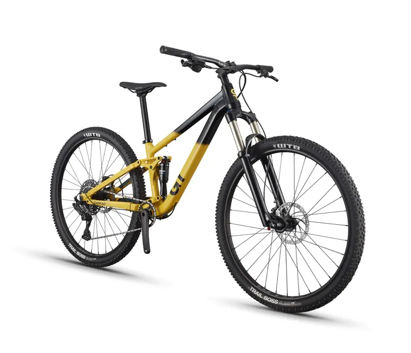 GT Zaskar FS Sport Full Suspension Mountain Bike - Yellow-1
