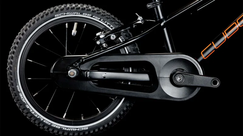 Cube Numove 140 14w 2025 Kids Bike - Black/Orange-3