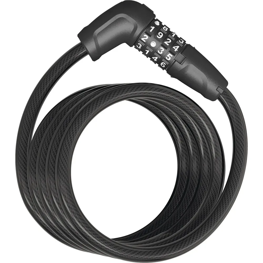 uPRISE Bikes Abus 6512C Coil Combination Lock - 12mm/180cm | Price match, 365 day return s, 18-Month Warranty, Finance Available & Free UK Delivery
