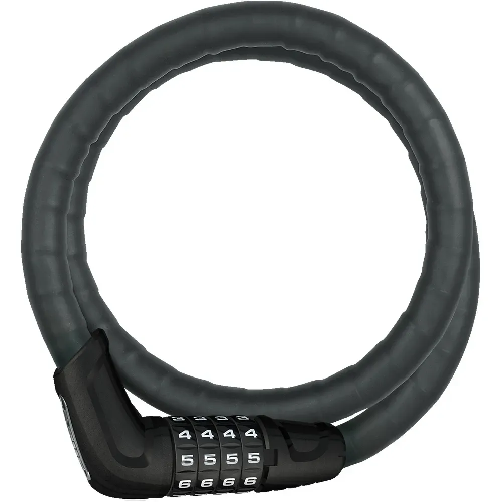 uPRISE Bikes Abus 6615C Tresor Steel-O-Flex Combination Lock - 15mm/120cm | Price match, 365 day return s, 18-Month Warranty, Finance Available & Free UK Delivery