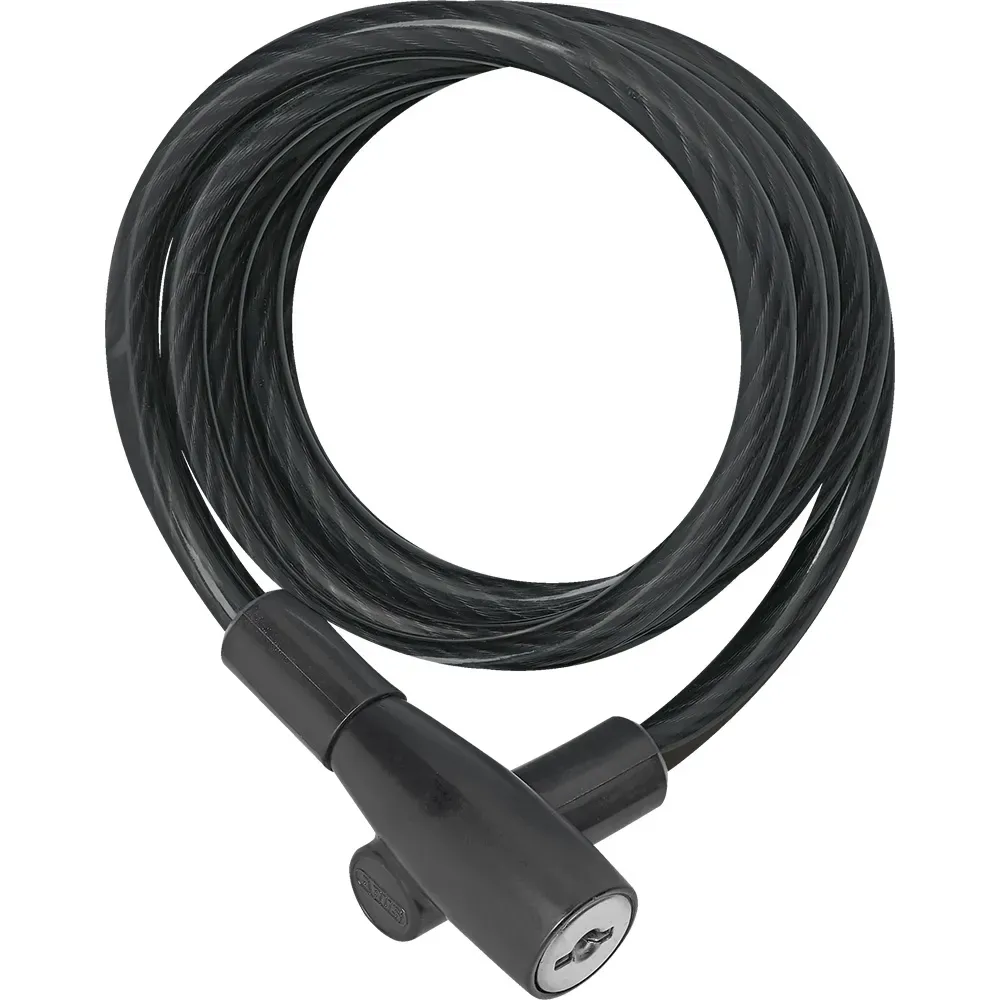 uPRISE Bikes Abus 3506K Keyed Coil Lock - 6mm/120cm | Price match, 365 day return s, 18-Month Warranty, Finance Available & Free UK Delivery