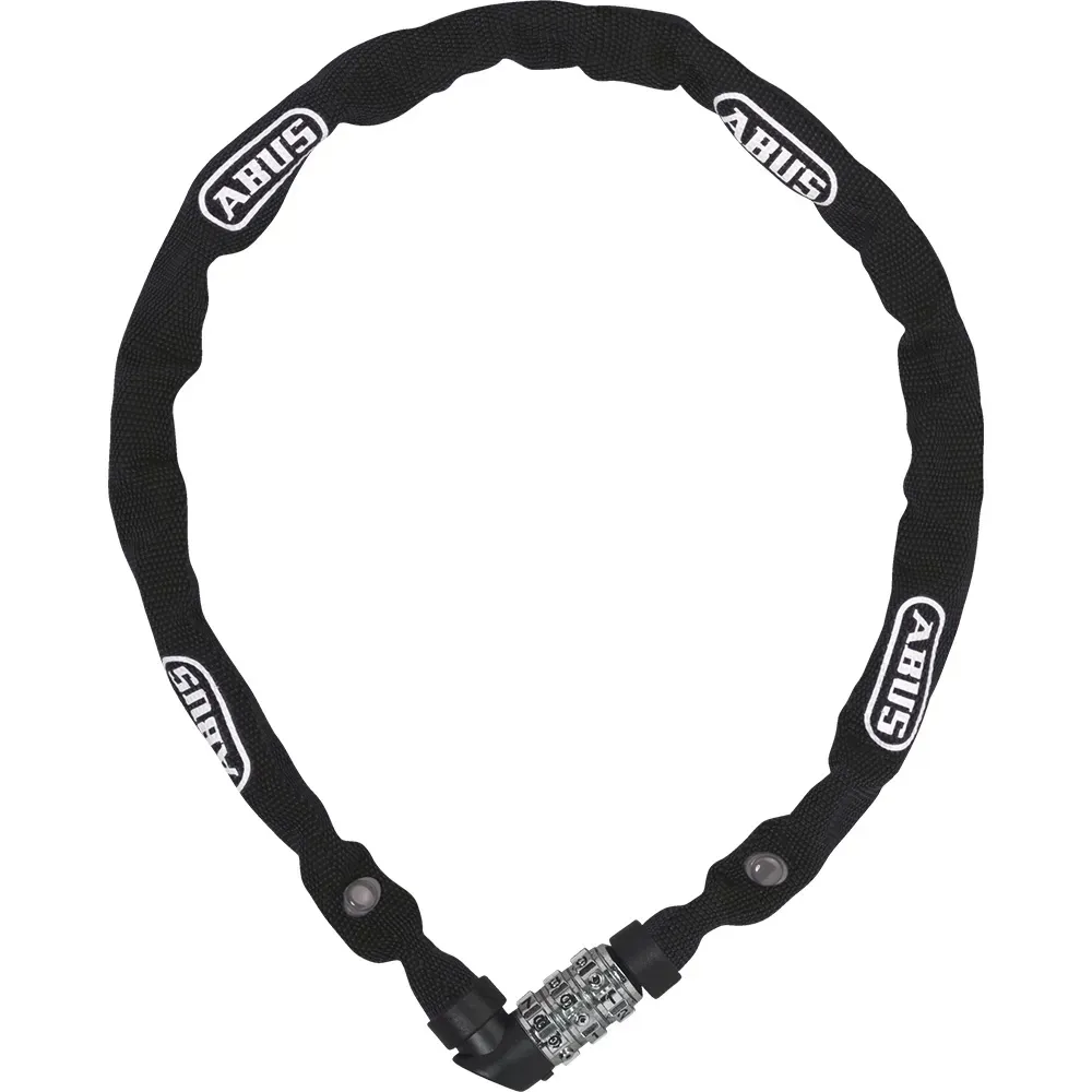 uPRISE Bikes Abus 1200 Web Combination Chain Lock - 60cm - Black | Price match, 365 day return s, 18-Month Warranty, Finance Available & Free UK Delivery