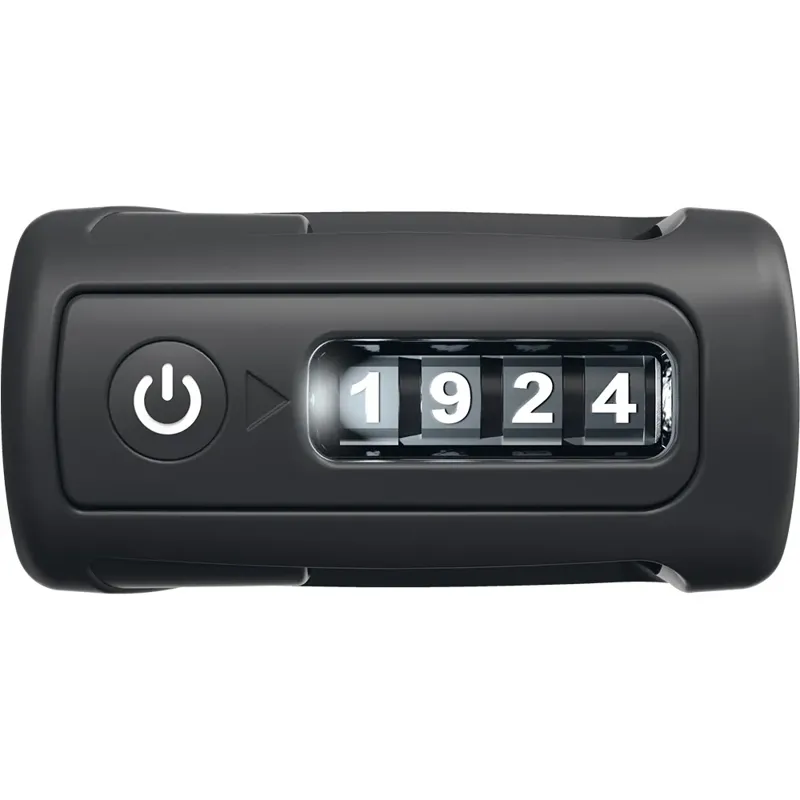 Abus Bordo Combo 6000C LED Folding Combination Lock W/ SH Bracket - 90cm-2