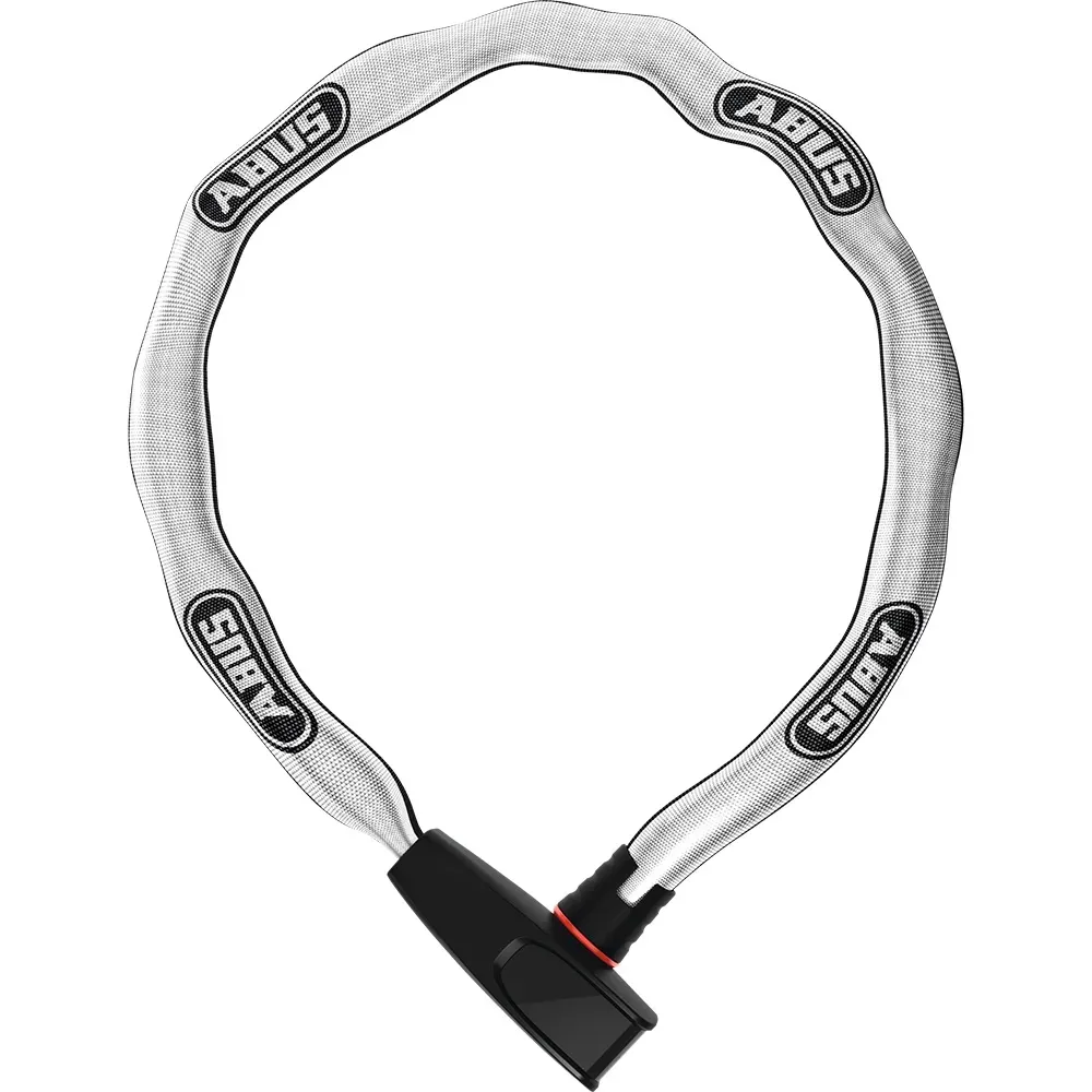 uPRISE Bikes Abus 6806K Reflective Catena Chain Key Lock - 85cm | Price match, 365 day return s, 18-Month Warranty, Finance Available & Free UK Delivery