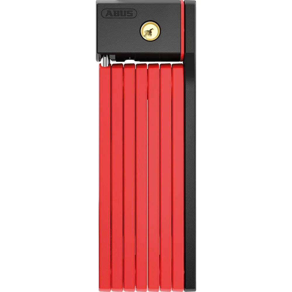 uPRISE Bikes Abus Bordo uGrip 5700K BIG Folding Key Lock W/ SH Bracket - 100cm - Red | Price match, 365 day return s, 18-Month Warranty, Finance Available & Free UK Delivery