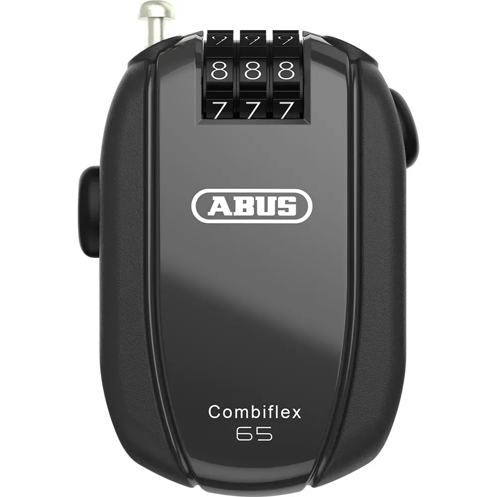 uPRISE Bikes Abus Combiflex StopOver Combination Lock Black - 1.2mm/ 65cm | Price match, 365 day return s, 18-Month Warranty, Finance Available & Free UK Delivery