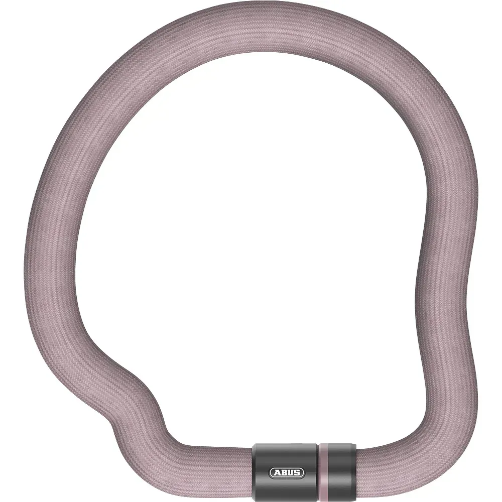 uPRISE Bikes Abus 6206K Goose Chain Lock - 6mm/110cm - Rose Mauve | Price match, 365 day return s, 18-Month Warranty, Finance Available & Free UK Delivery