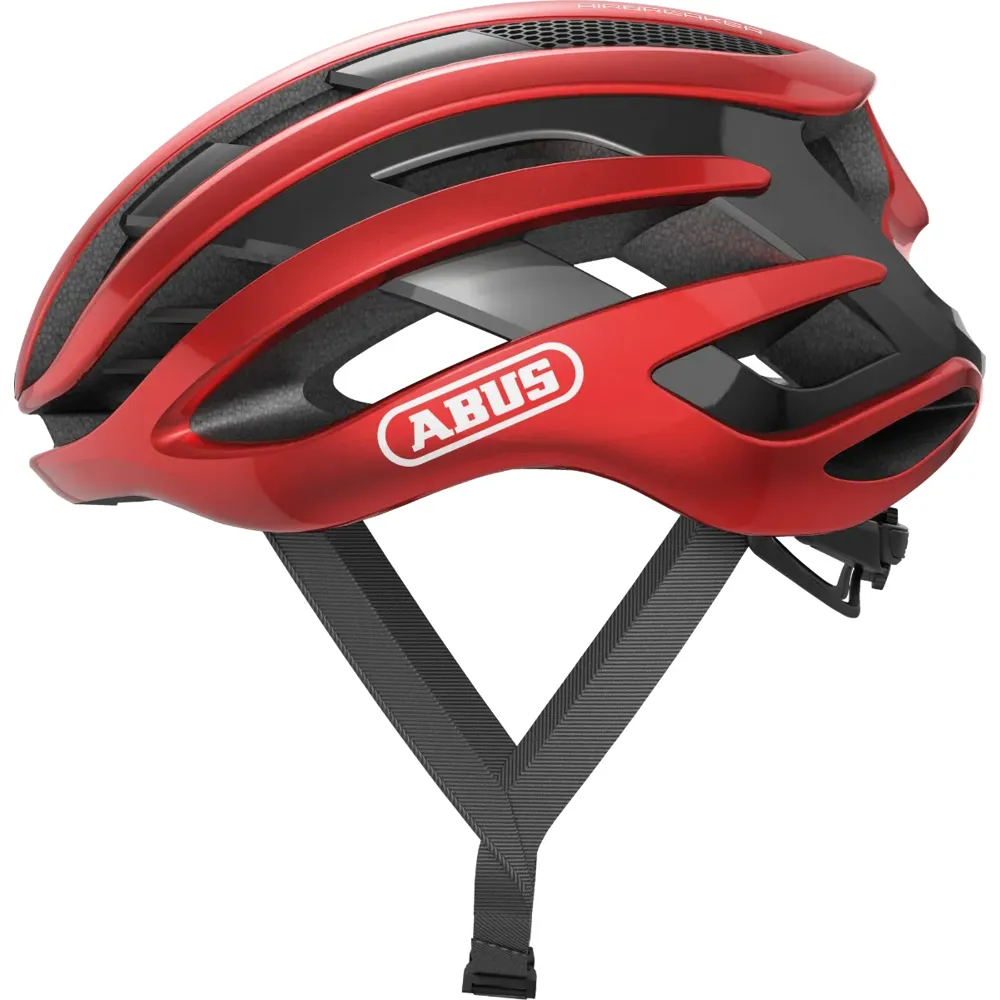 uPRISE Bikes Abus AirBreaker Road Cycling Helmet - Performance Red | Price match, 365 day return s, 18-Month Warranty, Finance Available & Free UK Delivery