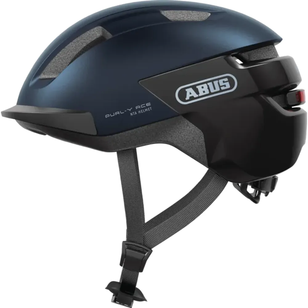 uPRISE Bikes Abus Purl-y Ace Urban Helmet - Midnight Blue | Price match, 365 day return s, 18-Month Warranty, Finance Available & Free UK Delivery