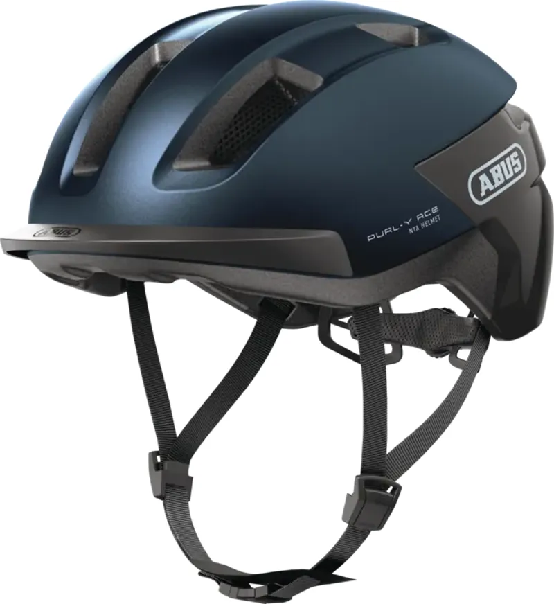 Abus Purl-y Ace Urban Helmet - Midnight Blue-1