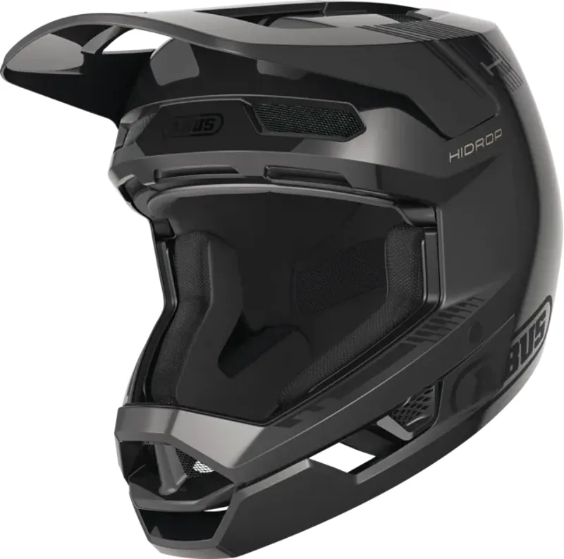 Abus Hidrop Full Face MTB Helmet - Black-2