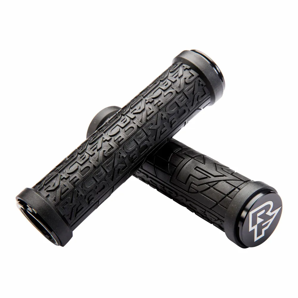 uPRISE Bikes Race Face Grippler Lock-On MTB Grips - Black | Price match, 365 day return s, 18-Month Warranty, Finance Available & Free UK Delivery