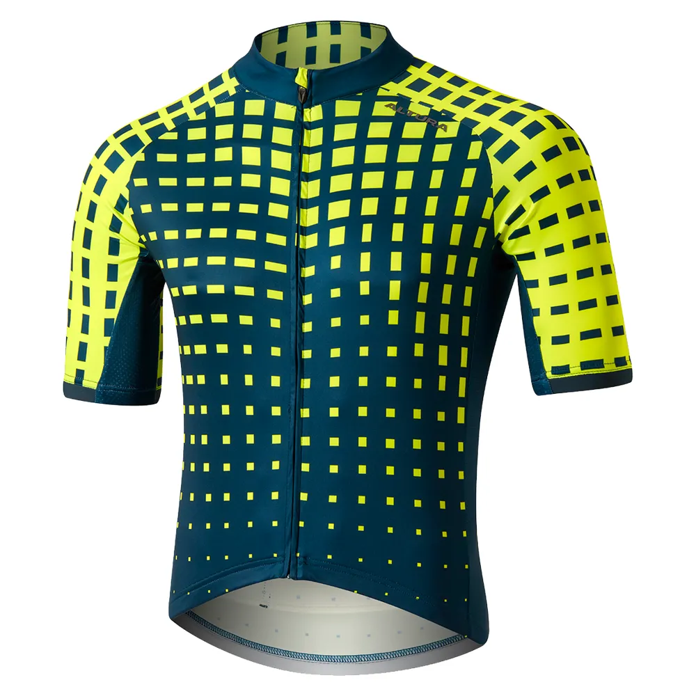 uPRISE Bikes Altura Icon Short Sleeve Jersey - Bamboo Blue/Yellow | Price match, 365 day return s, 18-Month Warranty, Finance Available & Free UK Delivery