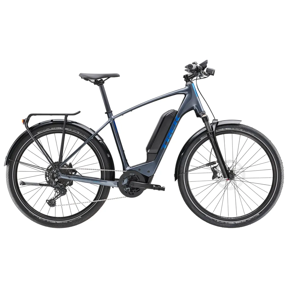 uPRISE Bikes Trek Allant+ 6 545wh 2025 Electric Hybrid Bike - Galactic Grey | Price match, 365 day return s, 18-Month Warranty, Finance Available & Free UK Delivery
