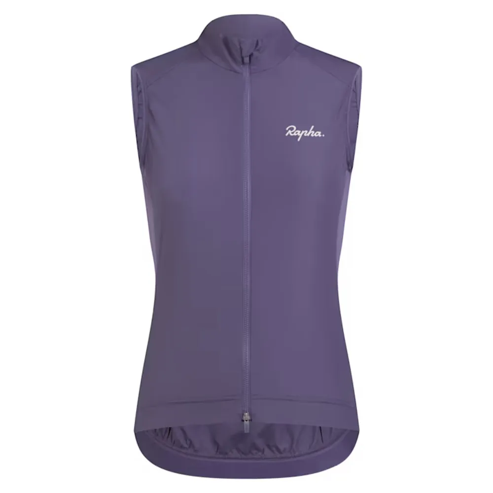 uPRISE Bikes Rapha Core Women's Cycling Gilet - Dusted Lilac/White | Price match, 365 day return s, 18-Month Warranty, Finance Available & Free UK Delivery