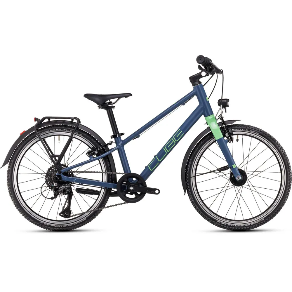 uPRISE Bikes Cube Numove 200 Street 20w 2025 Kids Bike - Navalblue/Apple | Price match, 365 day return s, 18-Month Warranty, Finance Available & Free UK Delivery