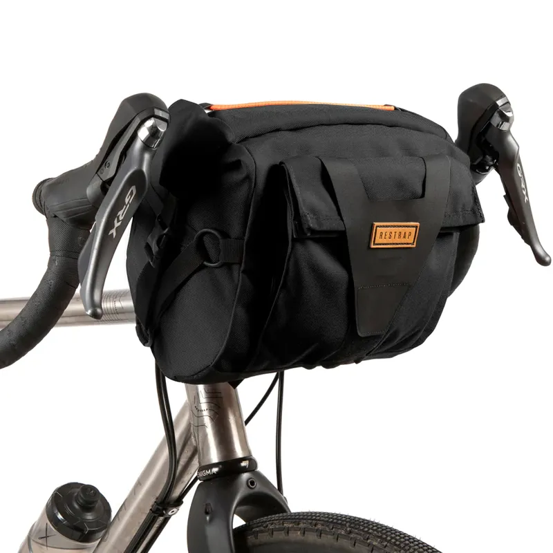 Restrap Bar Pack 10L Handlebar Bag - Black-3