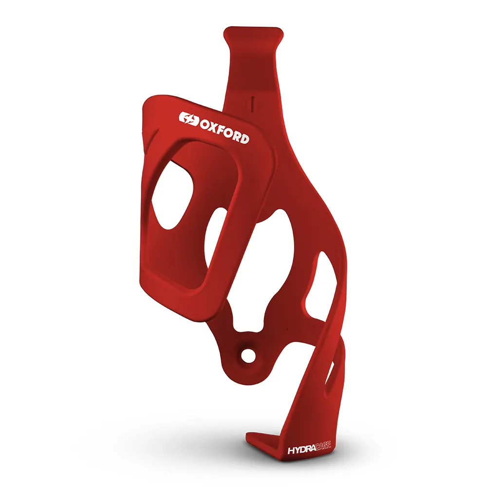 uPRISE Bikes Oxford Hydra Side Pull Water Bottle Cage - Red | Price match, 365 day return s, 18-Month Warranty, Finance Available & Free UK Delivery