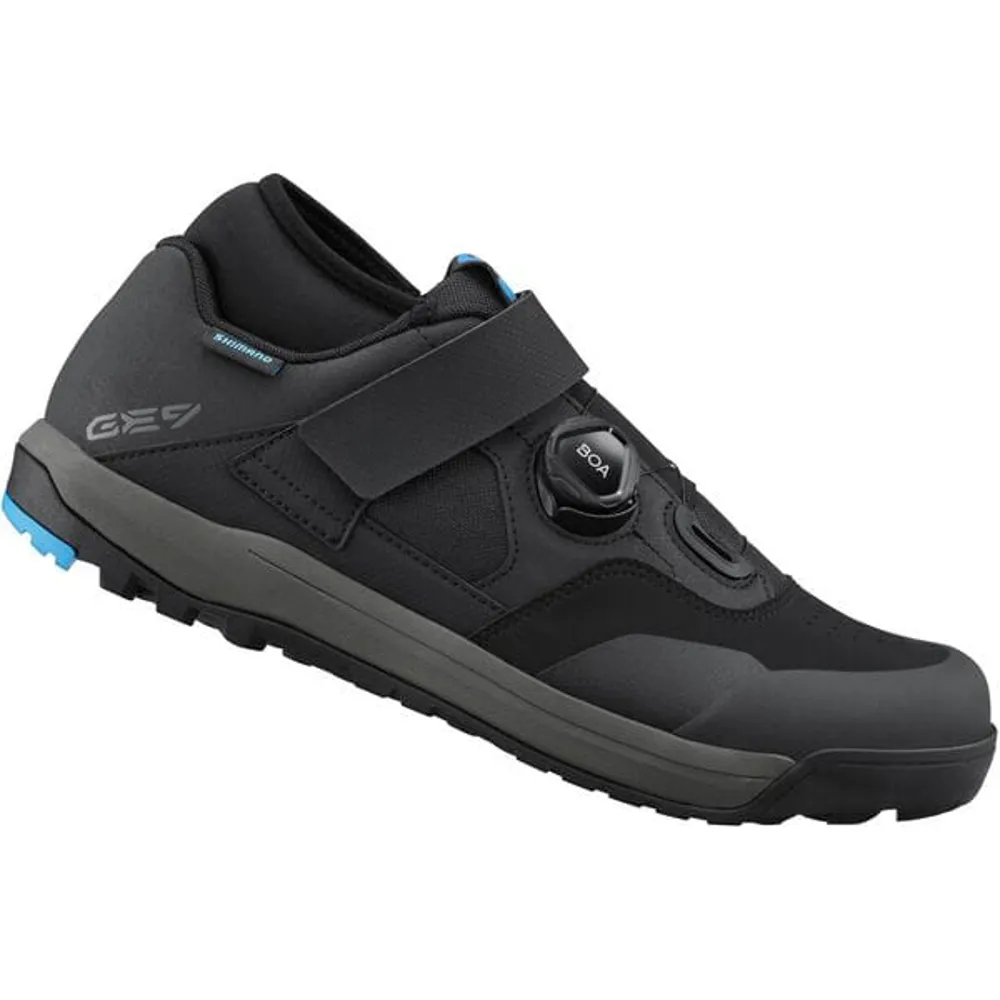 uPRISE Bikes Shimano GE9 SPD MTB Shoes - Black | Price match, 365 day return s, 18-Month Warranty, Finance Available & Free UK Delivery