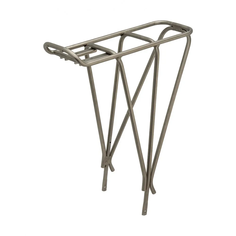 uPRISE Bikes Blackburn Outpost Fat Bike Rear Rack - Black/Silver - 26x1 - 29x4 inch | Price match, 365 day return s, 18-Month Warranty, Finance Available & Free UK Delivery