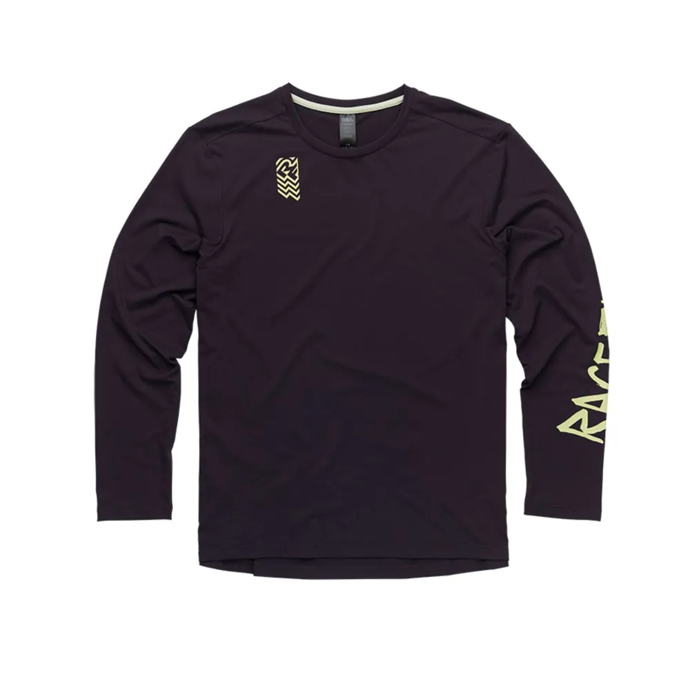 uPRISE Bikes Race Face Commit Long Sleeve Tech Men's Jersey - Black | Price match, 365 day return s, 18-Month Warranty, Finance Available & Free UK Delivery