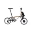 Brompton P Line Explore 2024 Mid 12 Speed Electric Folding Bike - Bronze Sky