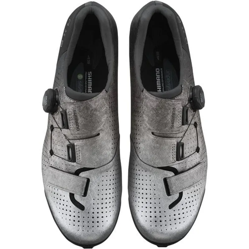 Shimano RX8 Men's Gravel Road Shoes - Silver-1