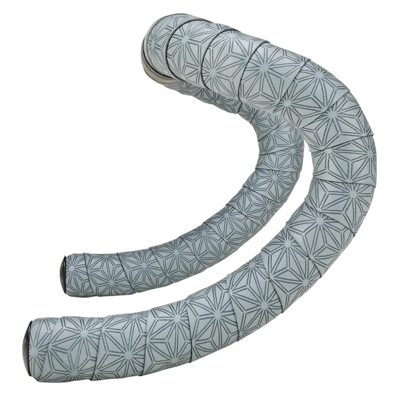 Supacaz Super Sticky Kush Gravel Bar Tape - Metal + Ano Black Plugs