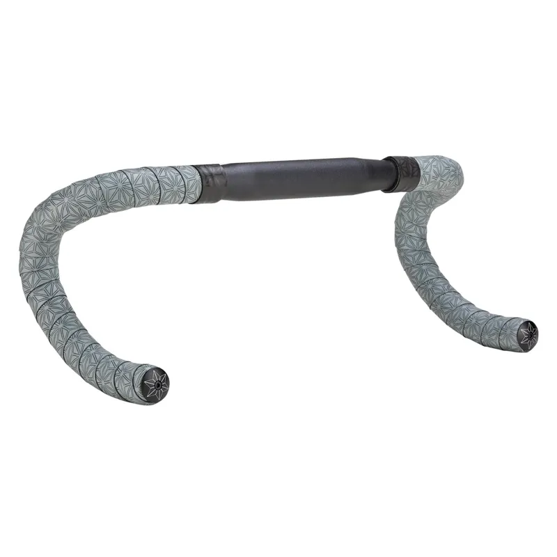 Supacaz Super Sticky Kush Gravel Bar Tape - Metal + Ano Black Plugs-1