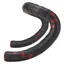 Supacaz Super Sticky Kush Galaxy Bar Tape - Red Stars/Ano Red Plugs