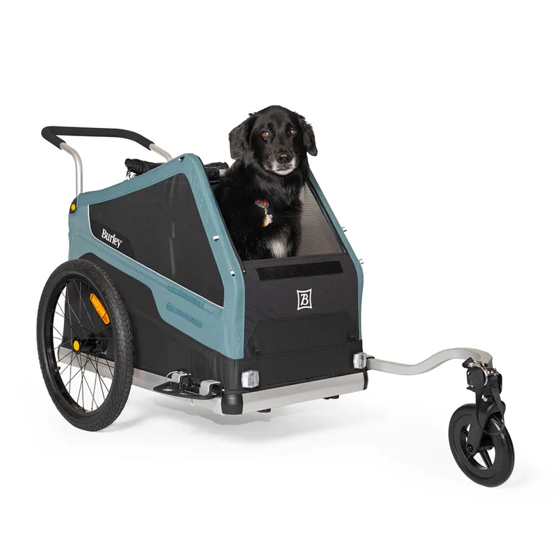 Burley Bark Ranger XL Pet Trailer - Blue-3