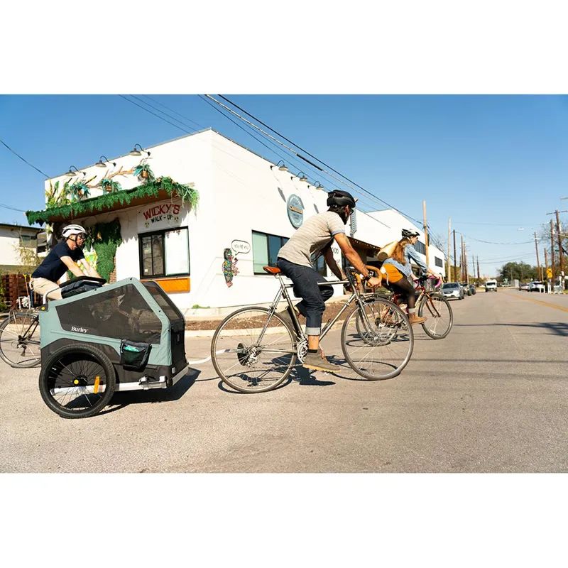 Burley Bark Ranger XL Pet Trailer - Blue-5