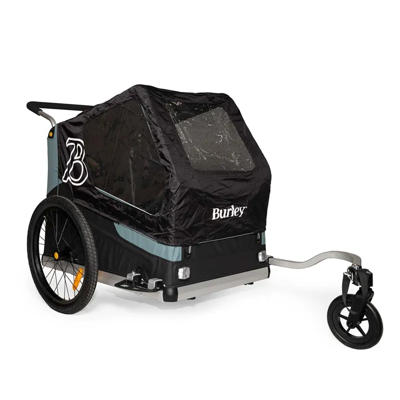 Burley Rain Cover For Bark Ranger Pet Trailer - Black-1