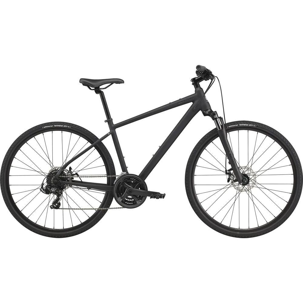 uPRISE Bikes Cannondale Quick CX 4 2024 Hybrid Bike - Black | Price match, 365 day return s, 18-Month Warranty, Finance Available & Free UK Delivery