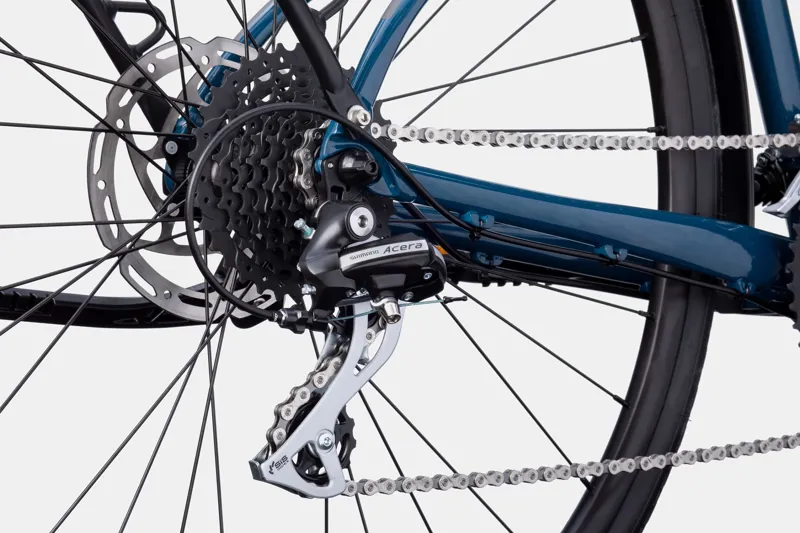 Cannondale Quick CX EQ 2024 Hybrid Bike - Abyss Blue-9