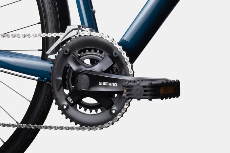 Cannondale Quick CX EQ 2024 Hybrid Bike - Abyss Blue-10