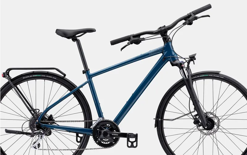 Cannondale Quick CX EQ 2024 Hybrid Bike - Abyss Blue-2