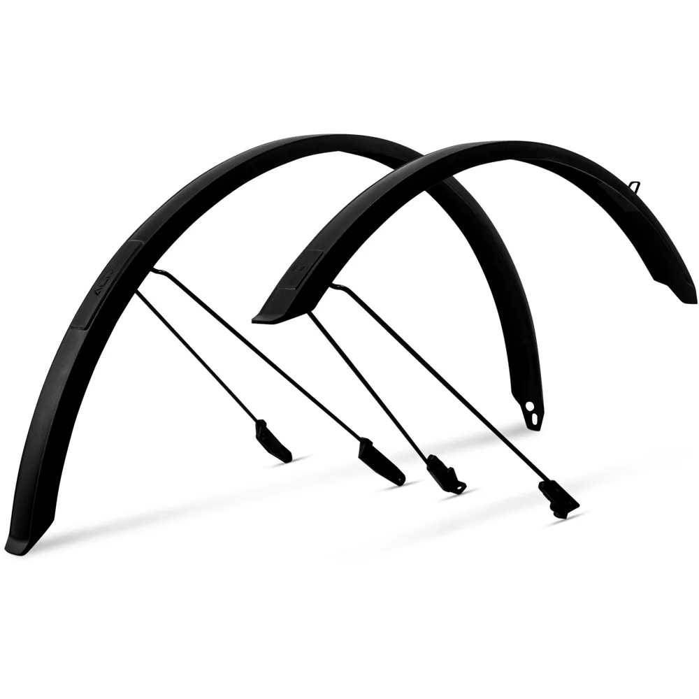 uPRISE Bikes Cube Acid Mudguard Set 45 2.0 - 28 Inch - Black | Price match, 365 day return s, 18-Month Warranty, Finance Available & Free UK Delivery