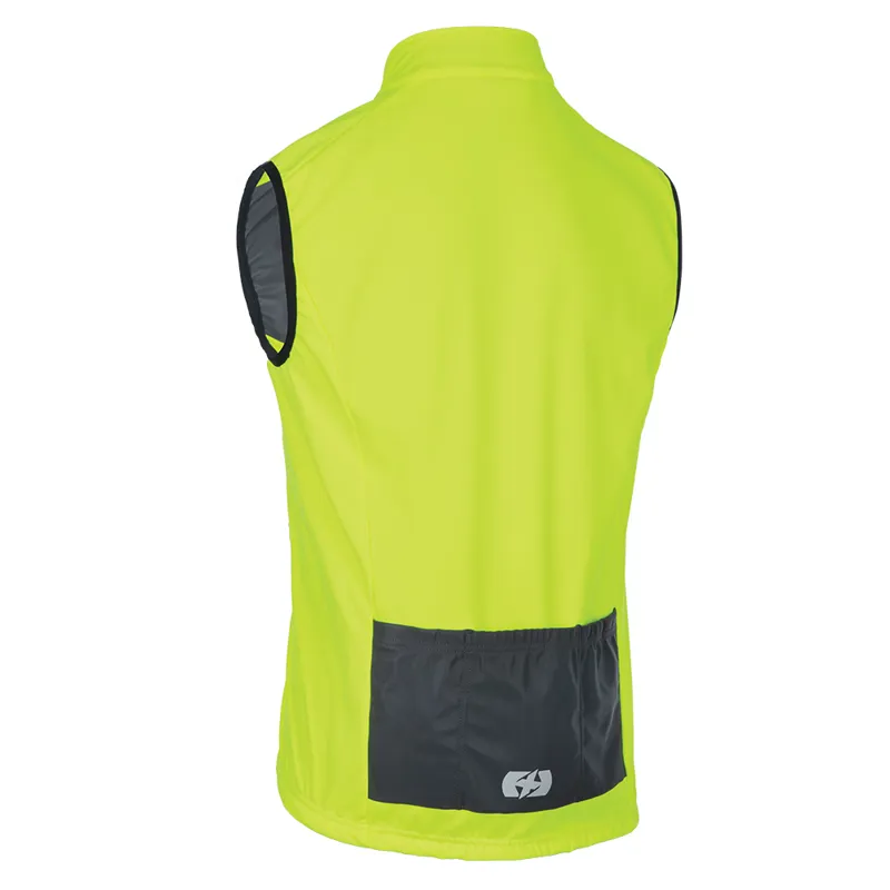 Oxford Venture Men's Windproof Gilet - Fluo Yellow-1