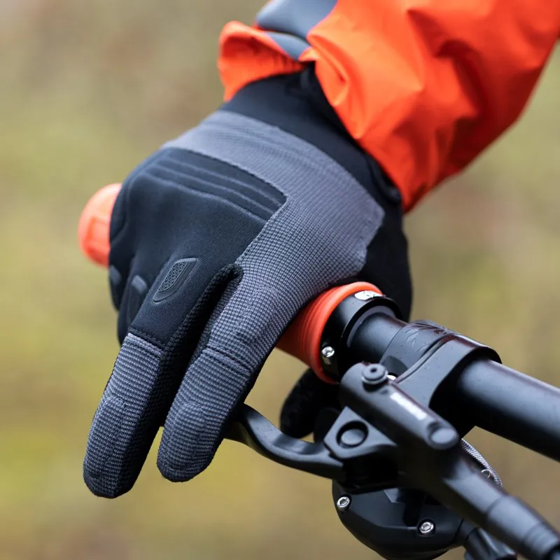 Oxford North Shore 2.0 Long Finger Cycling Gloves - Grey-2