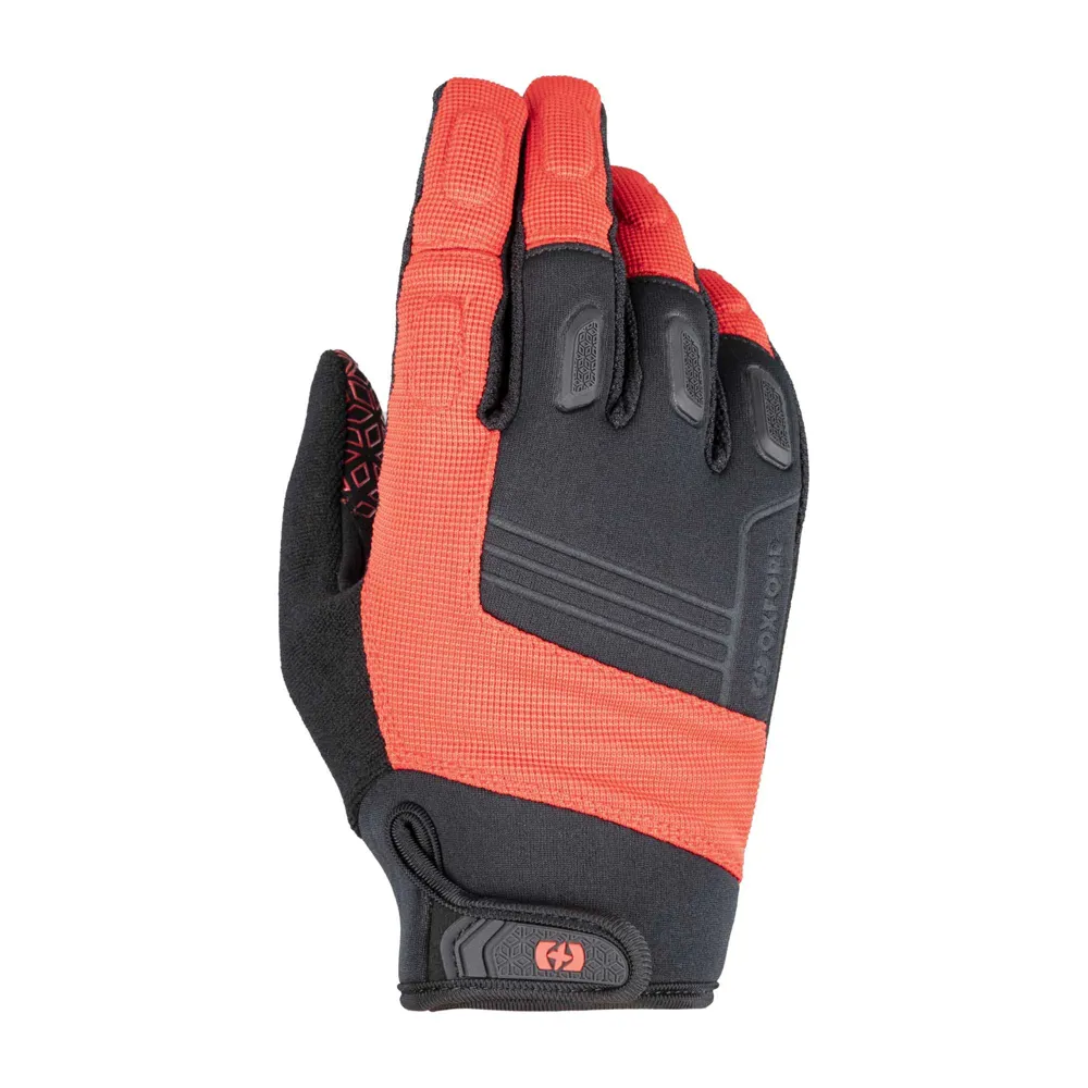 uPRISE Bikes Oxford North Shore 2.0 Long Finger Cycling Gloves - Red | Price match, 365 day return s, 18-Month Warranty, Finance Available & Free UK Delivery