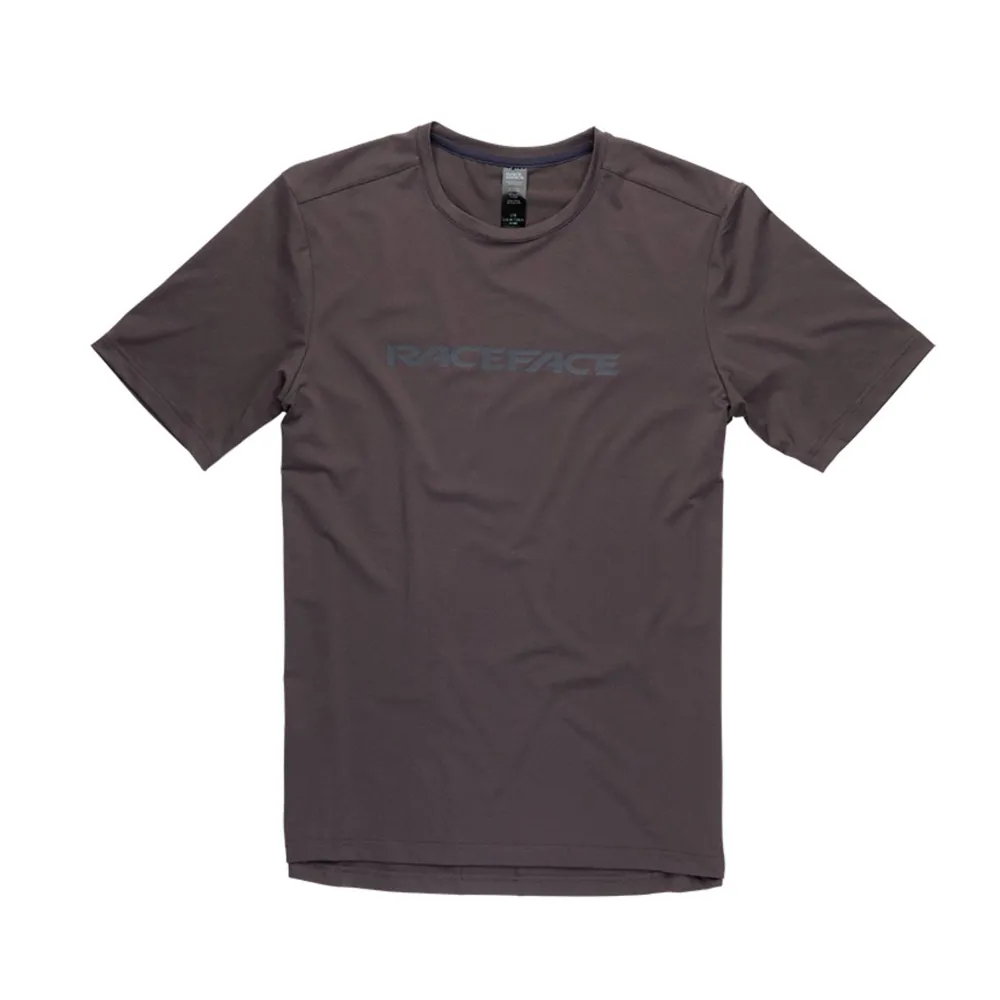 uPRISE Bikes Race Face Commit Short Sleeve Tech Men's Jersey - Charcoal | Price match, 365 day return s, 18-Month Warranty, Finance Available & Free UK Delivery