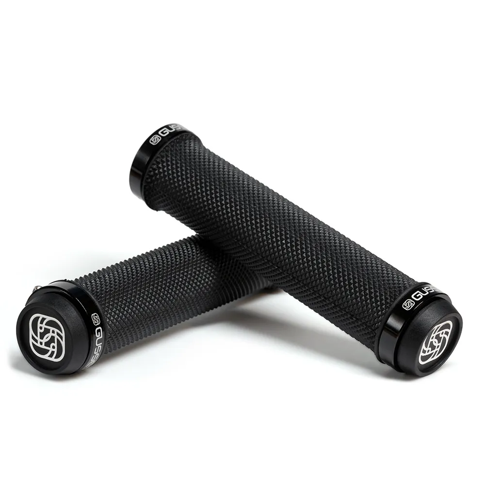 uPRISE Bikes Gusset Grips Gusset Double File 135mm Lock-On Firm Bicycle Grips | Price match, 365 day return s, 18-Month Warranty, Finance Available & Free UK Delivery