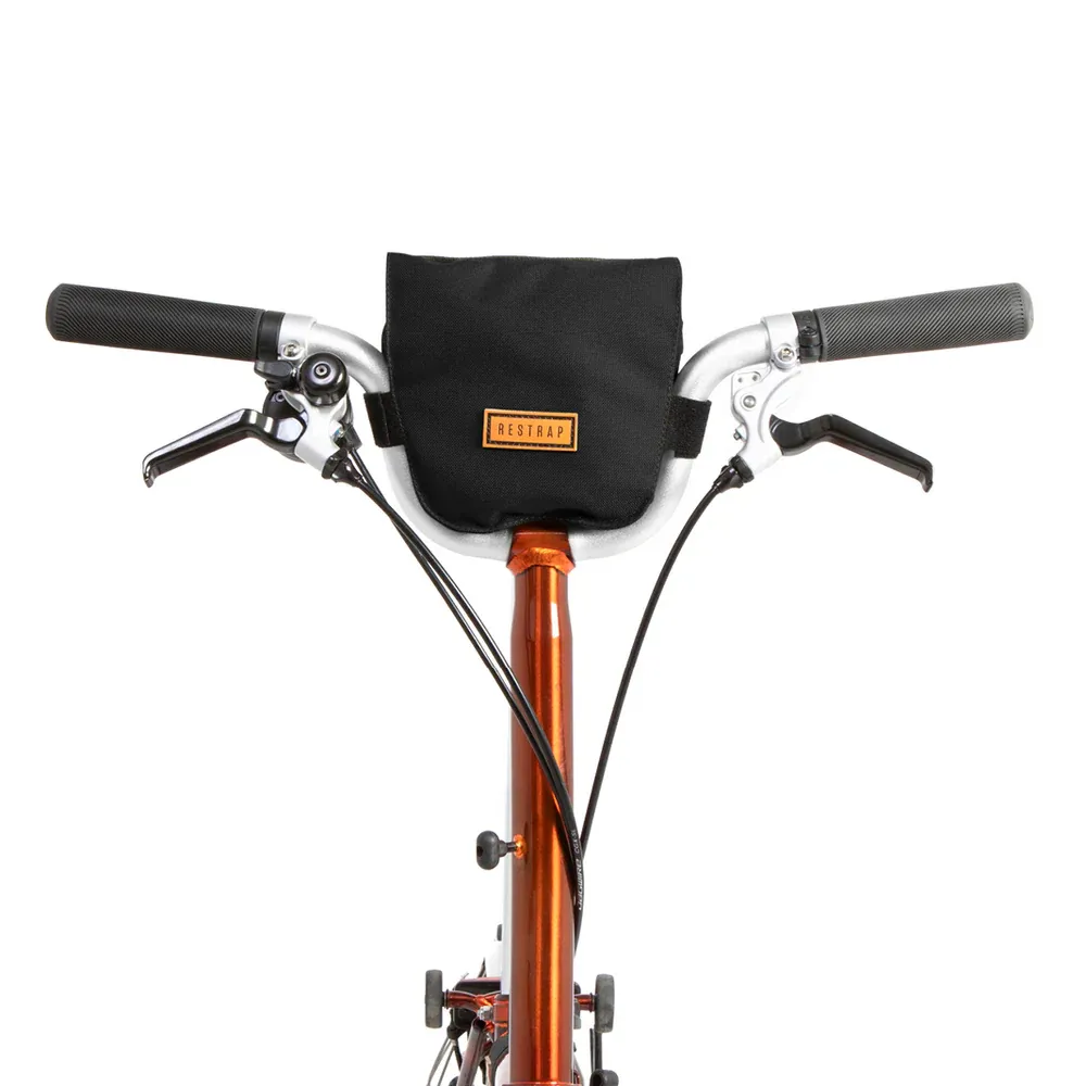 uPRISE Bikes Restrap City Bar Bag - 1.2L - Black | Price match, 365 day return s, 18-Month Warranty, Finance Available & Free UK Delivery