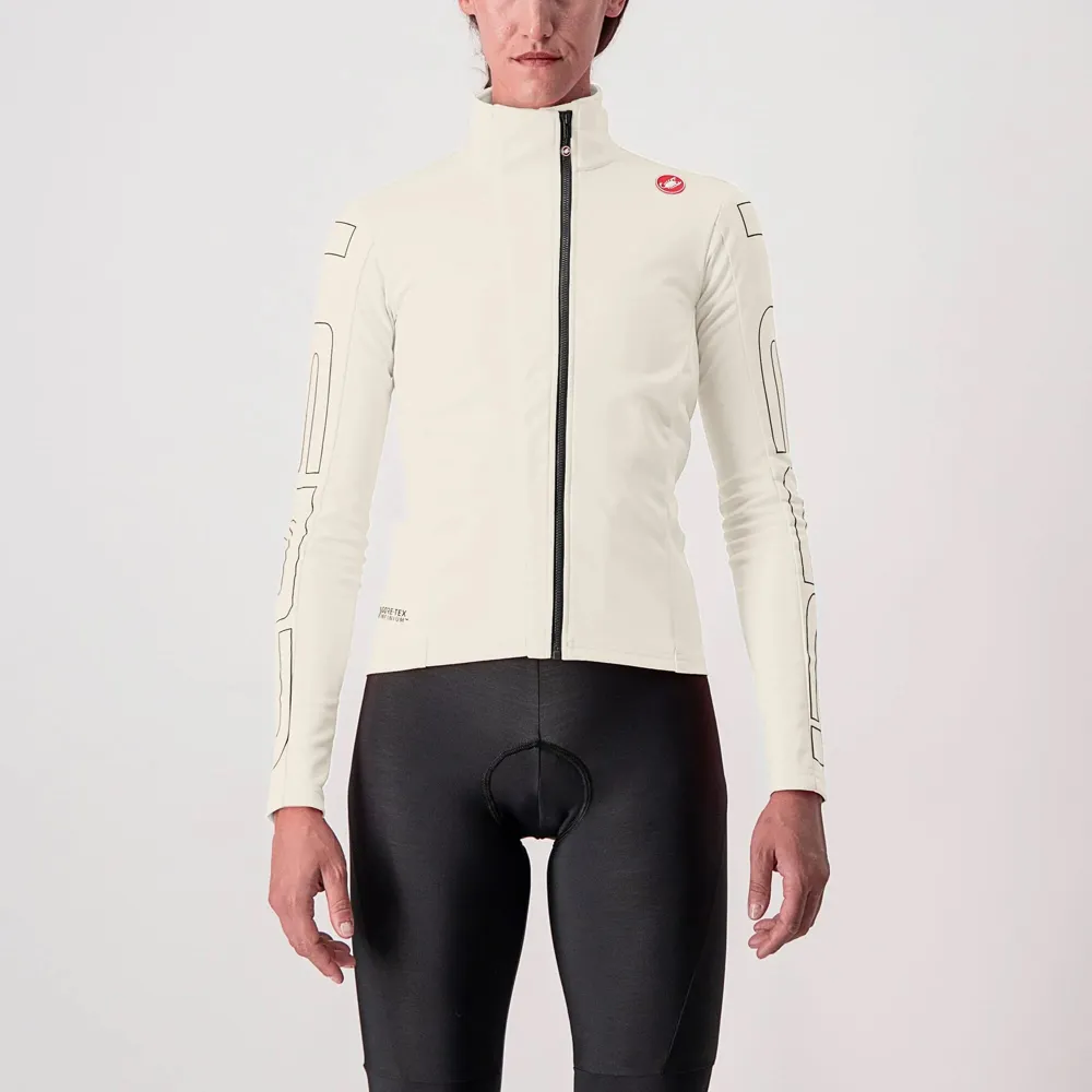 uPRISE Bikes Castelli Transition Women's Jacket - Chalk/Black | Price match, 365 day return s, 18-Month Warranty, Finance Available & Free UK Delivery